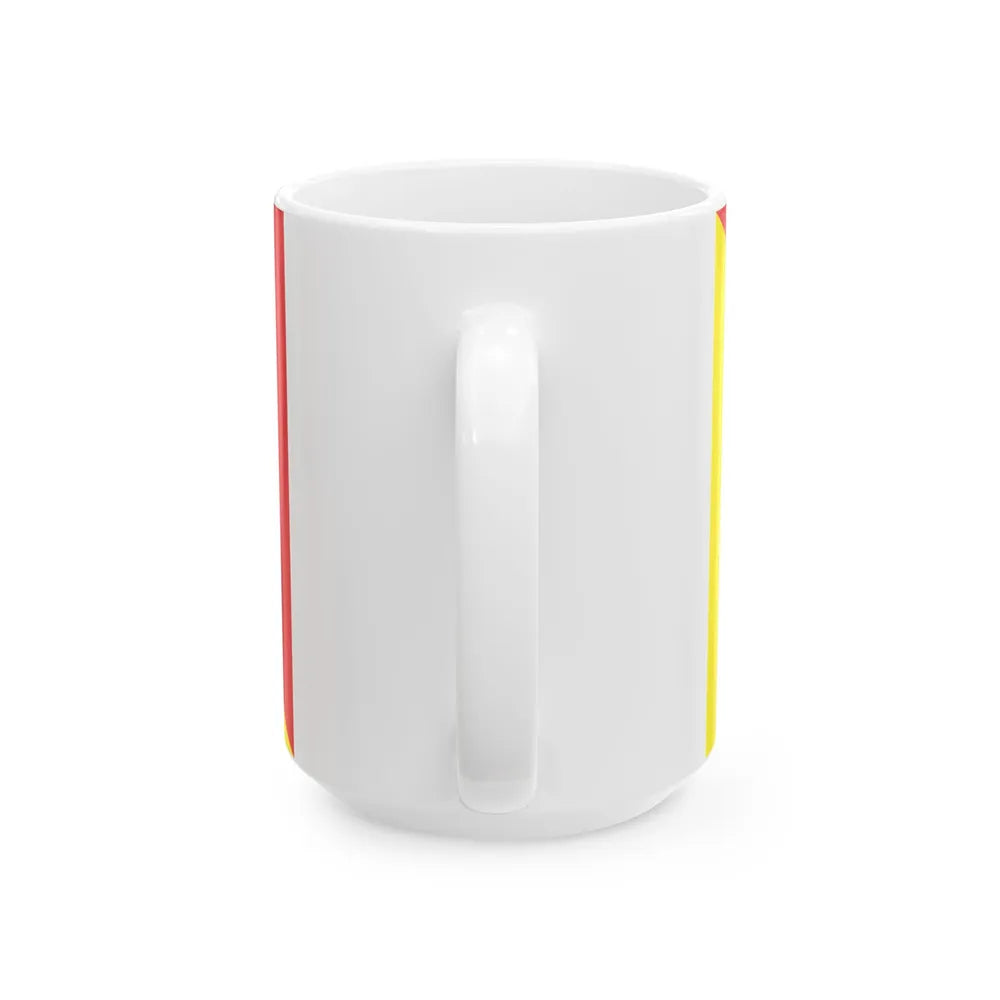 Flag of Sicily (Italy) White Coffee Mug - Go Mug Yourself