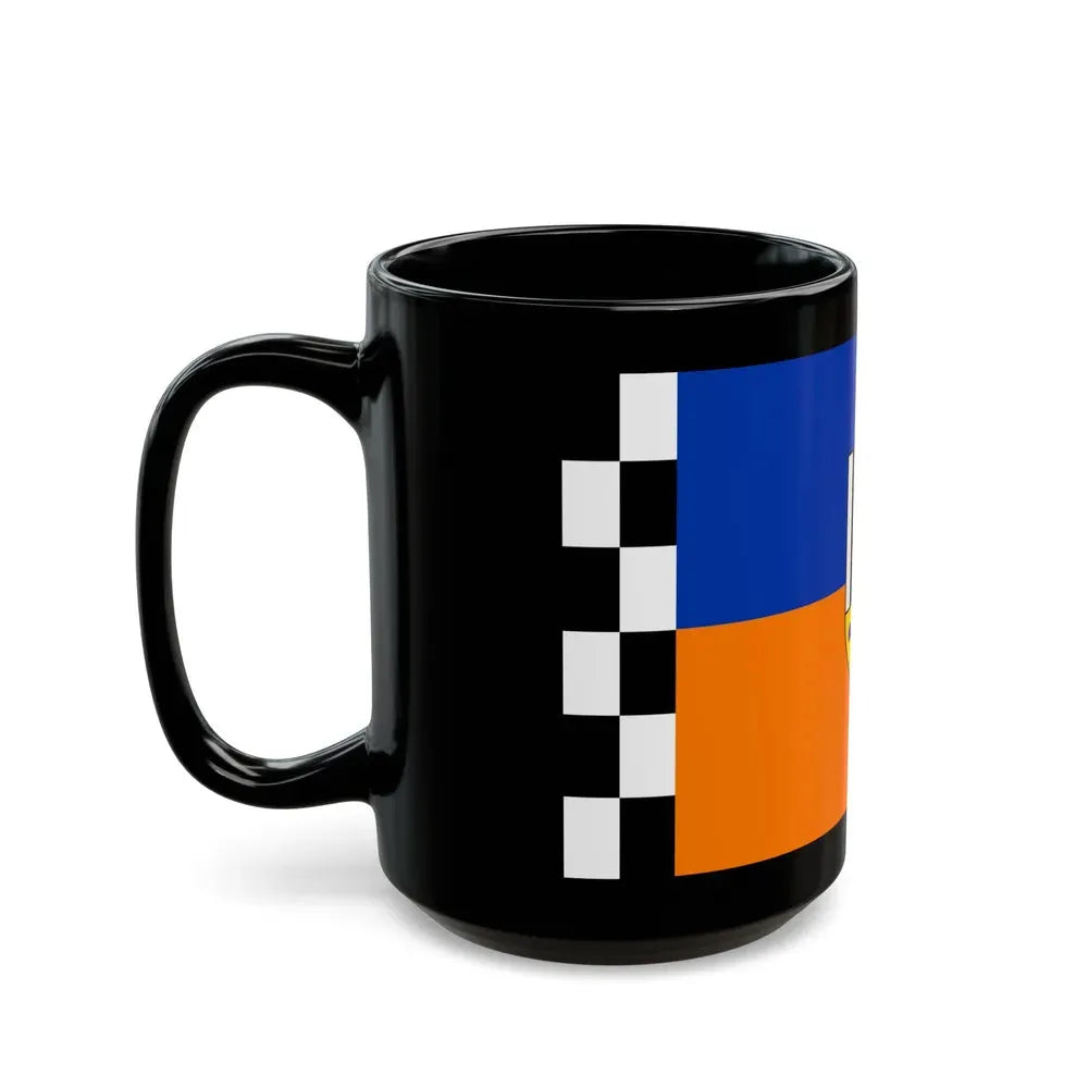 Flag of Siegen Wittgenstein Germany - Black Coffee Mug - Go Mug Yourself