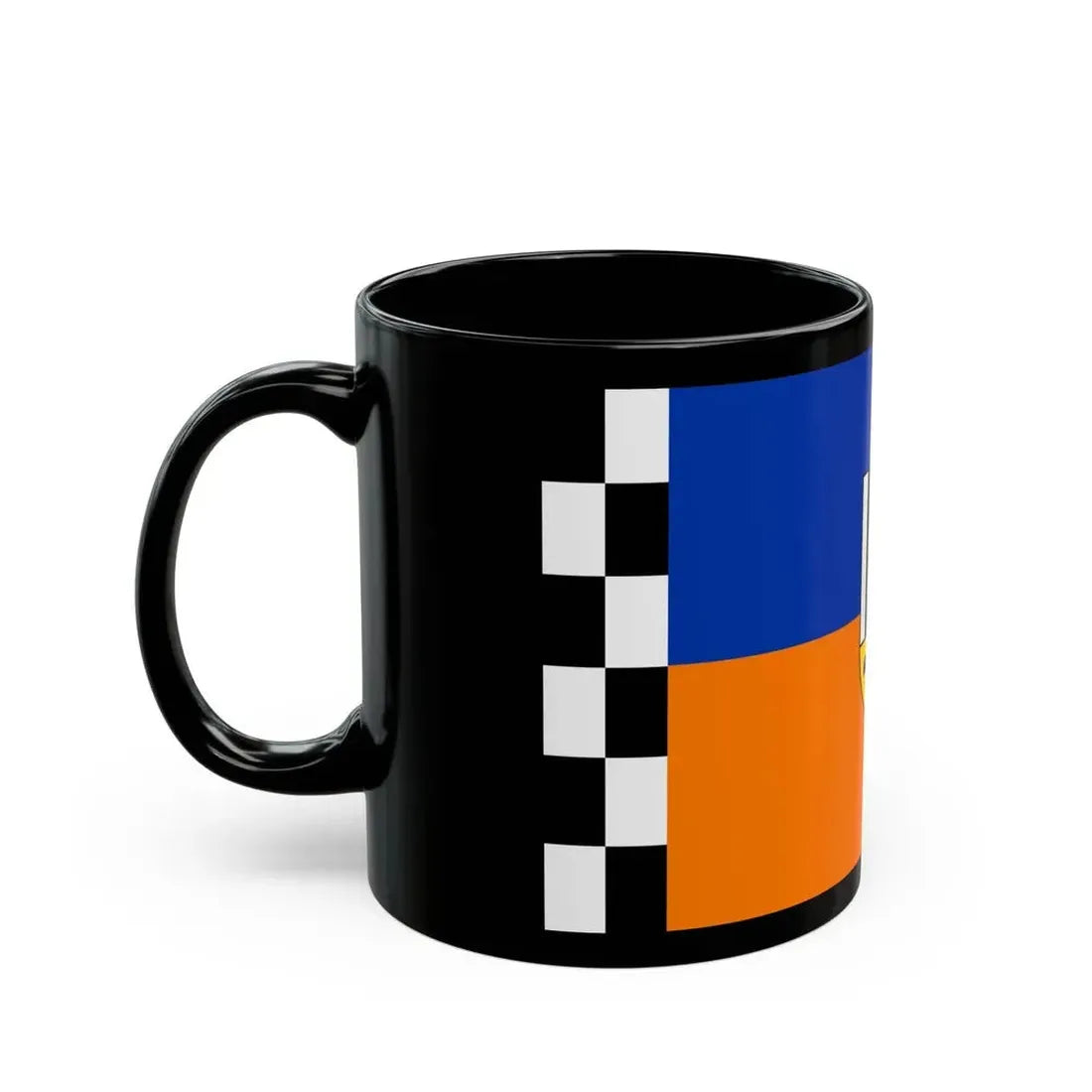 Flag of Siegen Wittgenstein Germany - Black Coffee Mug - Go Mug Yourself