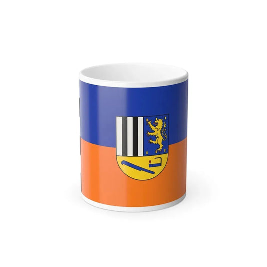 Flag of Siegen Wittgenstein Germany - Color Changing Coffee Mug 11oz - Go Mug Yourself