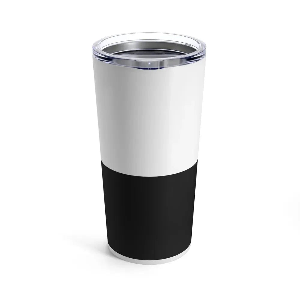Flag of Siena Italy - Tumbler 20oz - Go Mug Yourself
