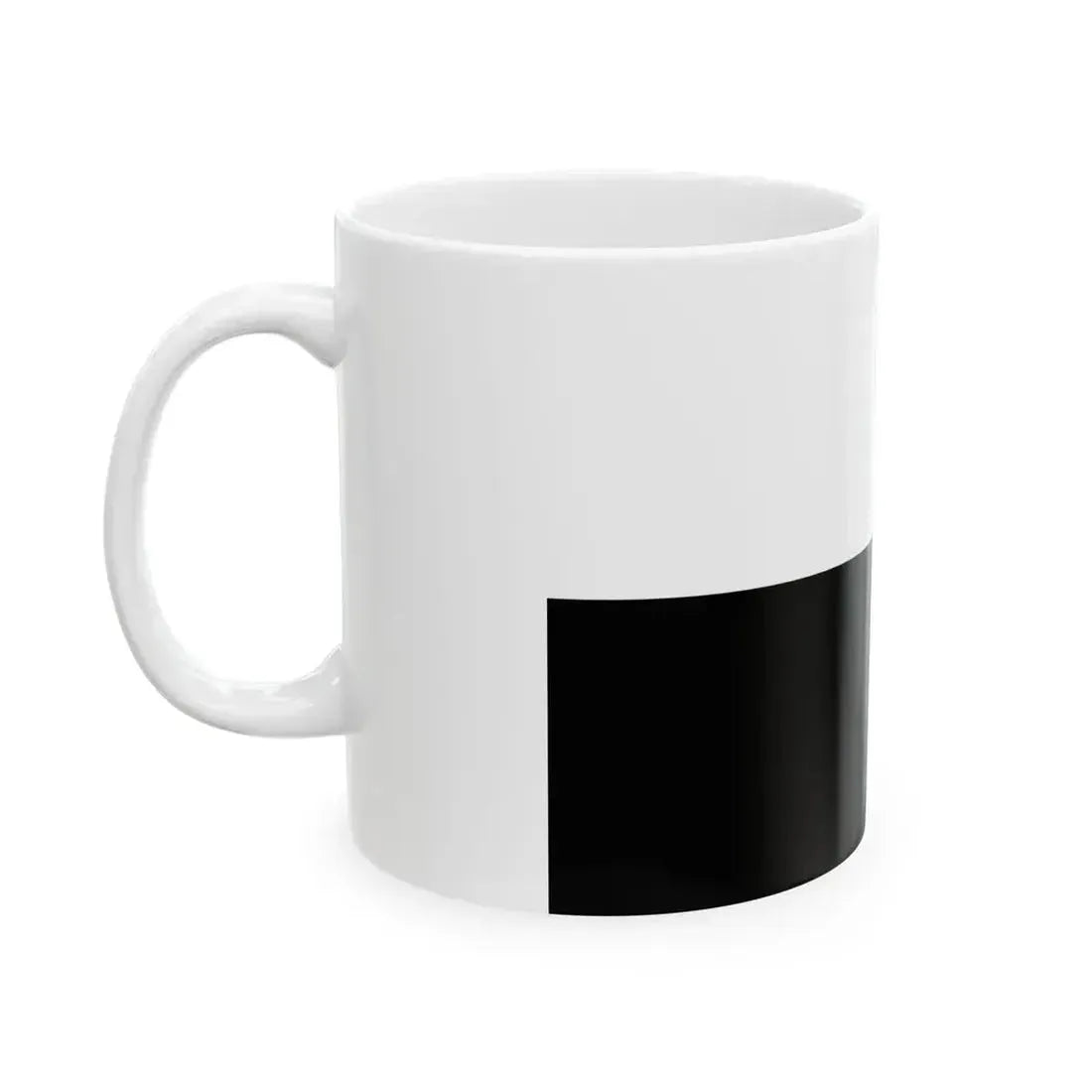 Flag of Siena (Italy) White Coffee Mug - Go Mug Yourself