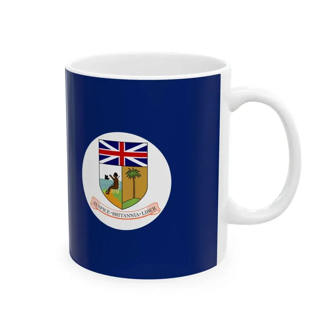 Flag of Sierra Leone 1916-1961 (Sierra Leone) White Coffee Mug - Go Mug Yourself