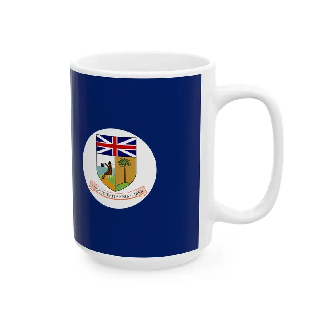 Flag of Sierra Leone 1916-1961 (Sierra Leone) White Coffee Mug - Go Mug Yourself
