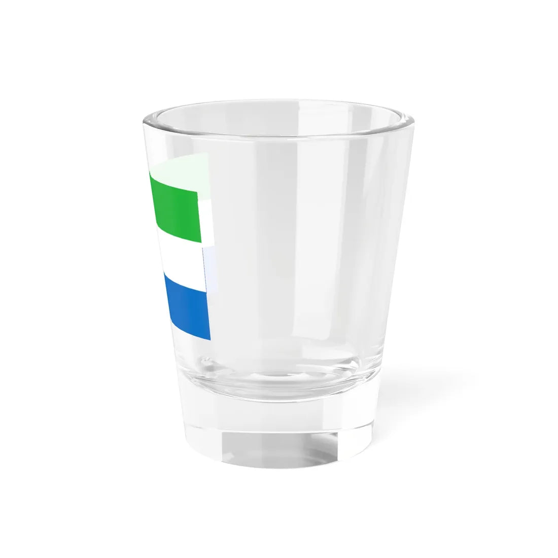 Flag of Sierra Leone (Sierra Leone) Shot Glass 1.5oz - Go Mug Yourself