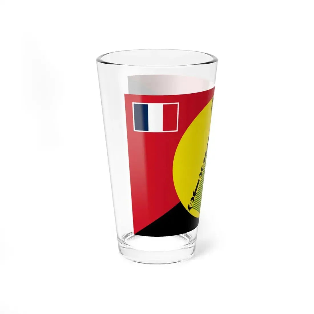 Flag of Sigave (France) Pint Glass 16oz - Go Mug Yourself