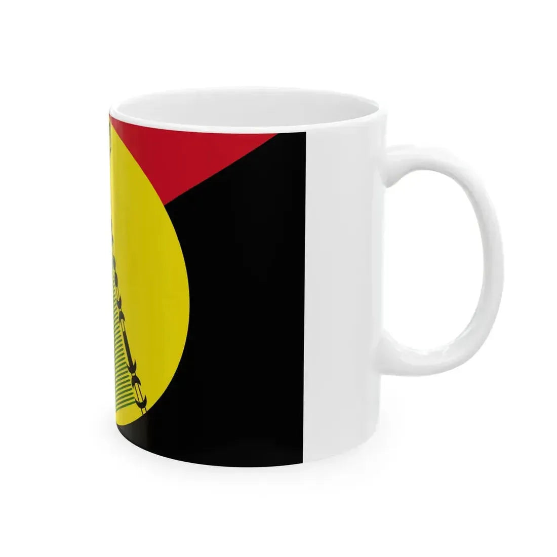 Flag of Sigave (France) White Coffee Mug - Go Mug Yourself