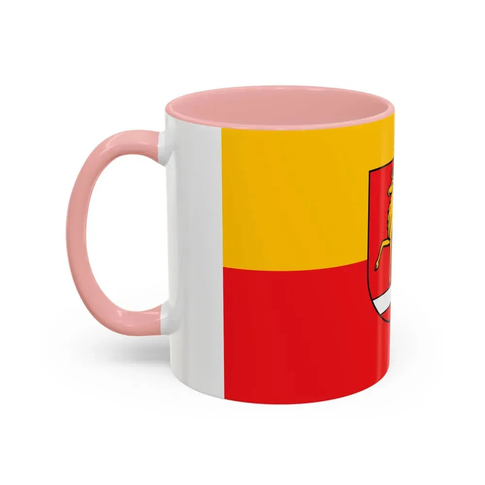 Flag of Sigmaringen Germany - Accent Coffee Mug - Go Mug Yourself