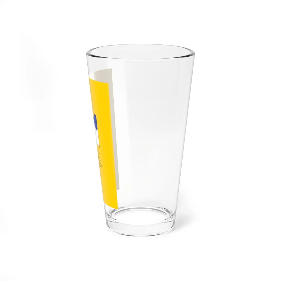 Flag of Siklos vertical (Hungary) Pint Glass 16oz - Go Mug Yourself
