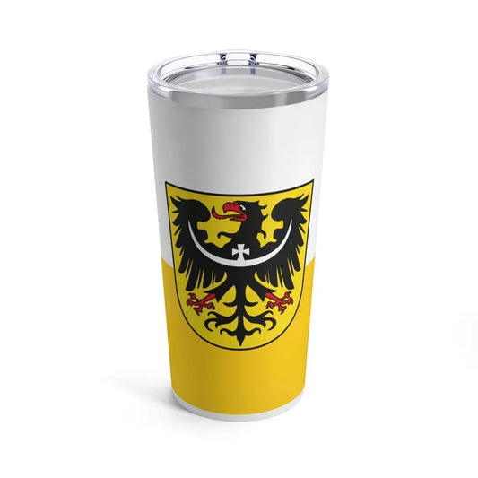 Flag of Silesia and Lower Silesia Germany - Tumbler 20oz 20oz - Go Mug Yourself
