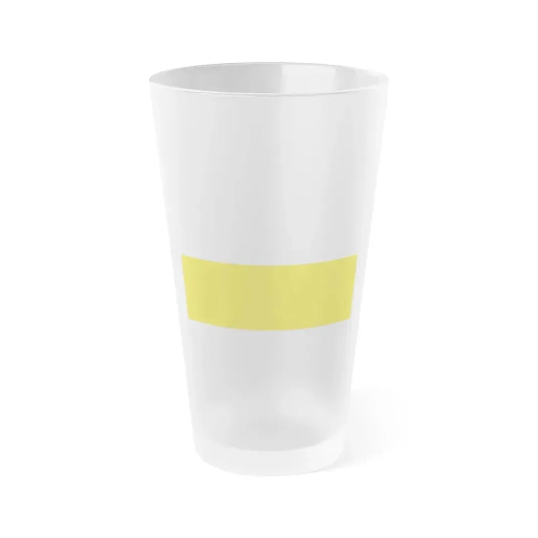 Flag of Silesia Germany - Frosted Pint Glass 16oz 16oz Frosted - Go Mug Yourself