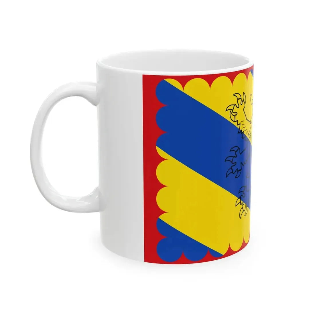Flag of Silly (Belgium) White Coffee Mug - Go Mug Yourself