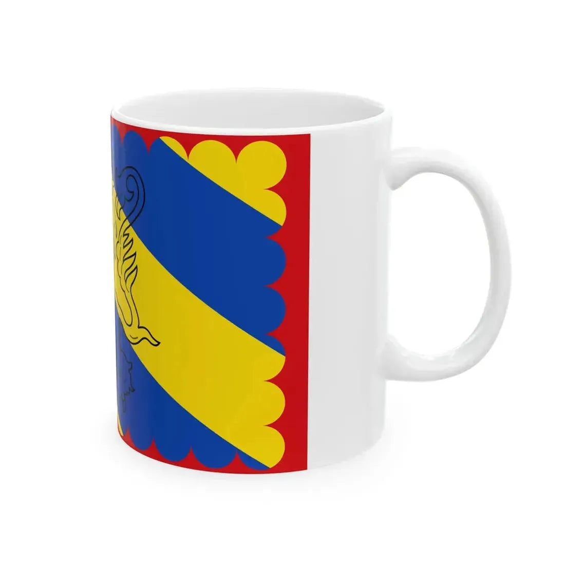 Flag of Silly (Belgium) White Coffee Mug - Go Mug Yourself