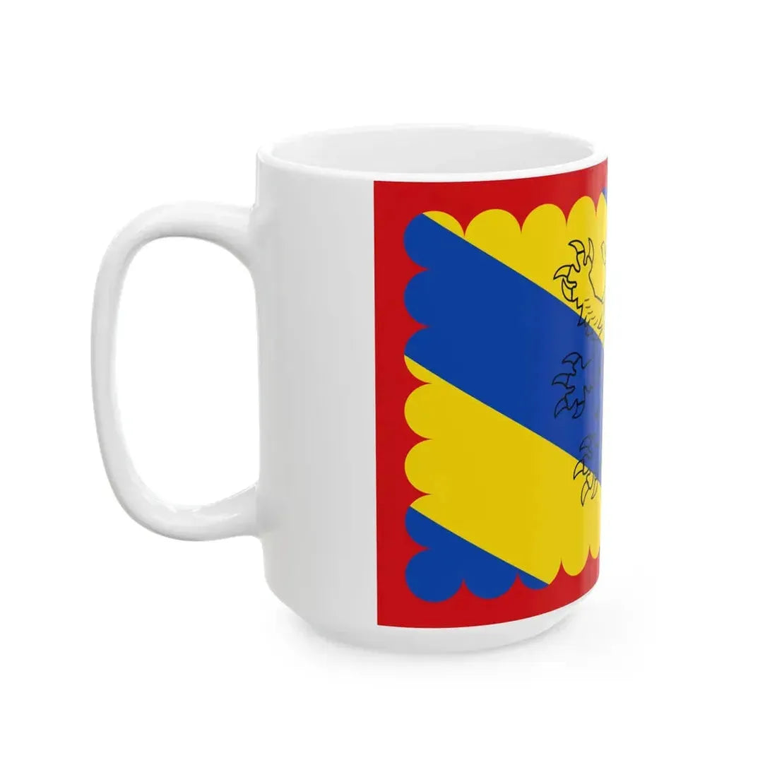 Flag of Silly (Belgium) White Coffee Mug - Go Mug Yourself