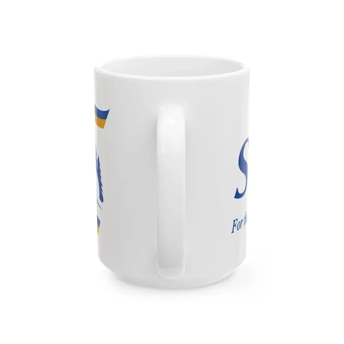 Flag of Simcoe County Ontario (Canada) White Coffee Mug - Go Mug Yourself