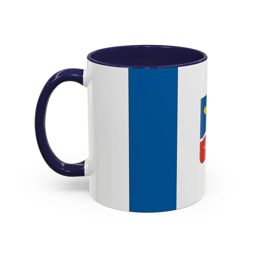 Flag of Simferopol Ukraine - Accent Coffee Mug - Go Mug Yourself