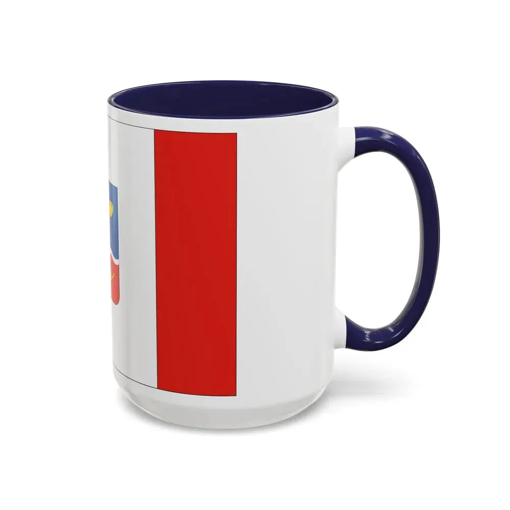 Flag of Simferopol Ukraine - Accent Coffee Mug - Go Mug Yourself