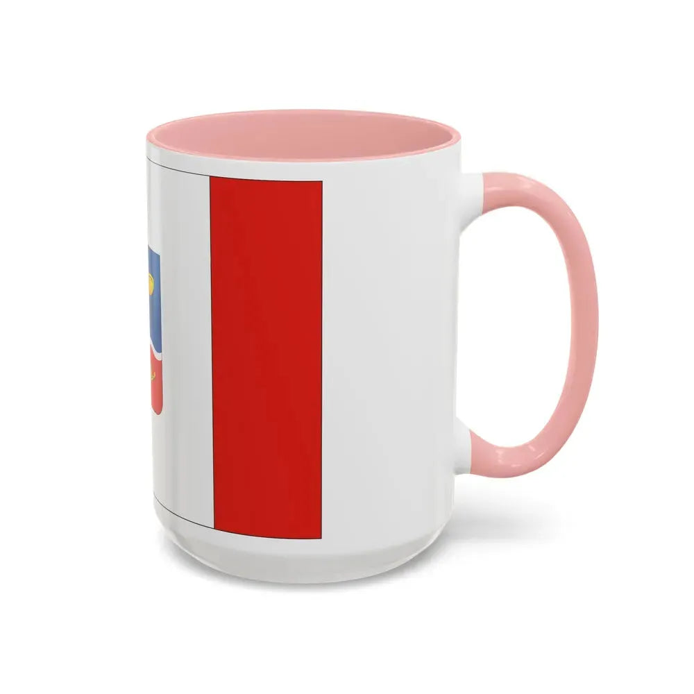 Flag of Simferopol Ukraine - Accent Coffee Mug - Go Mug Yourself