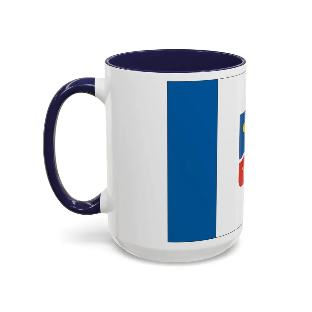 Flag of Simferopol Ukraine - Accent Coffee Mug - Go Mug Yourself