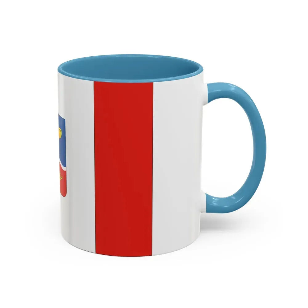 Flag of Simferopol Ukraine - Accent Coffee Mug - Go Mug Yourself