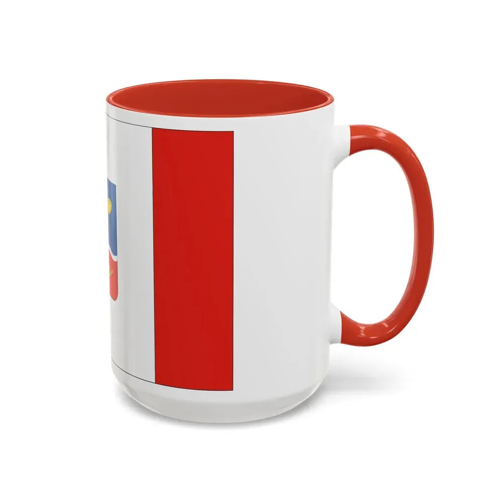 Flag of Simferopol Ukraine - Accent Coffee Mug - Go Mug Yourself