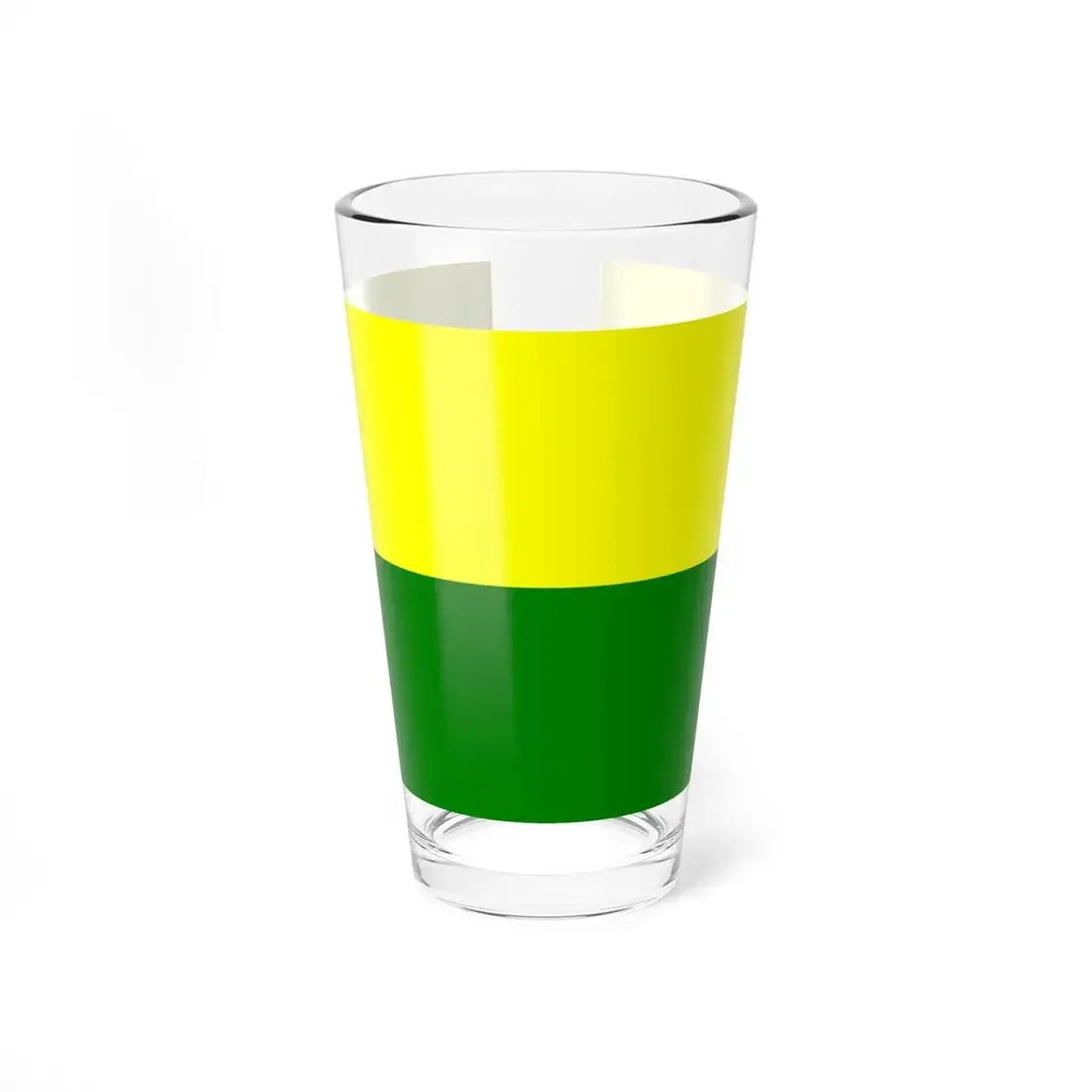 Flag of Simón Bolívar Ecuador (Ecuador) Pint Glass 16oz 16oz - Go Mug Yourself