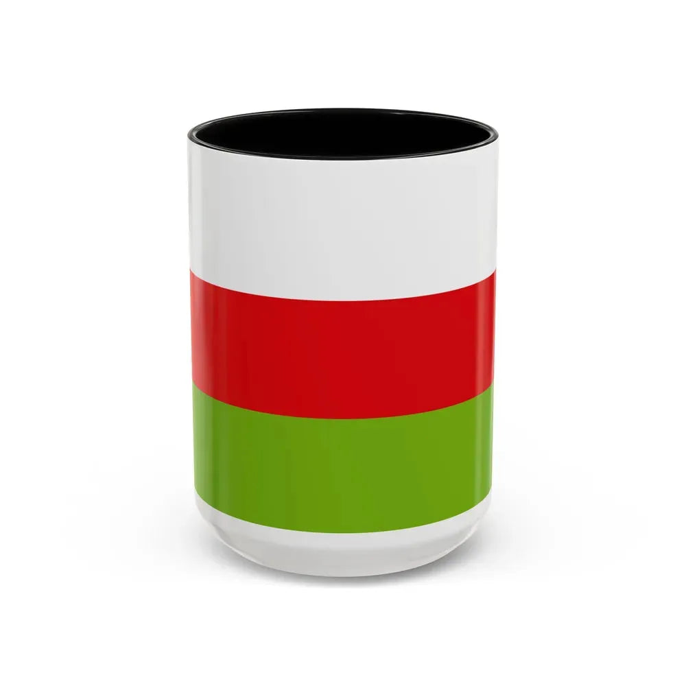Flag of Sincelejo Colombia - Accent Coffee Mug 15oz Black - Go Mug Yourself