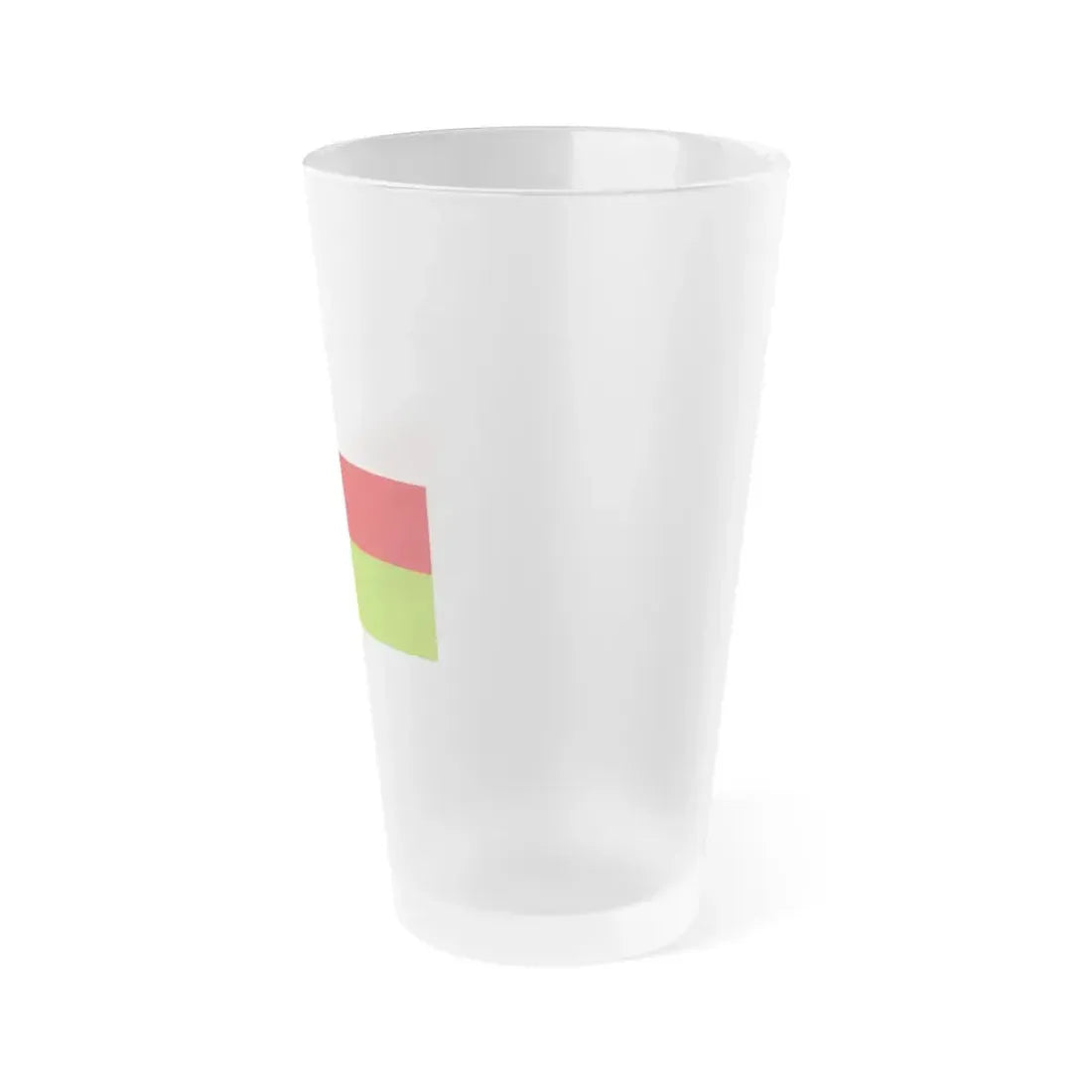 Flag of Sincelejo Colombia - Frosted Pint Glass 16oz - Go Mug Yourself