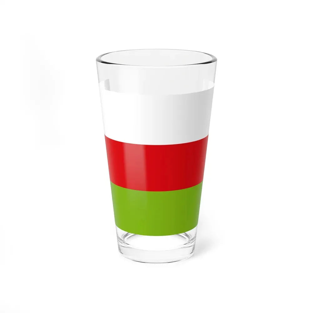 Flag of Sincelejo Colombia - Pint Glass 16oz 16oz - Go Mug Yourself