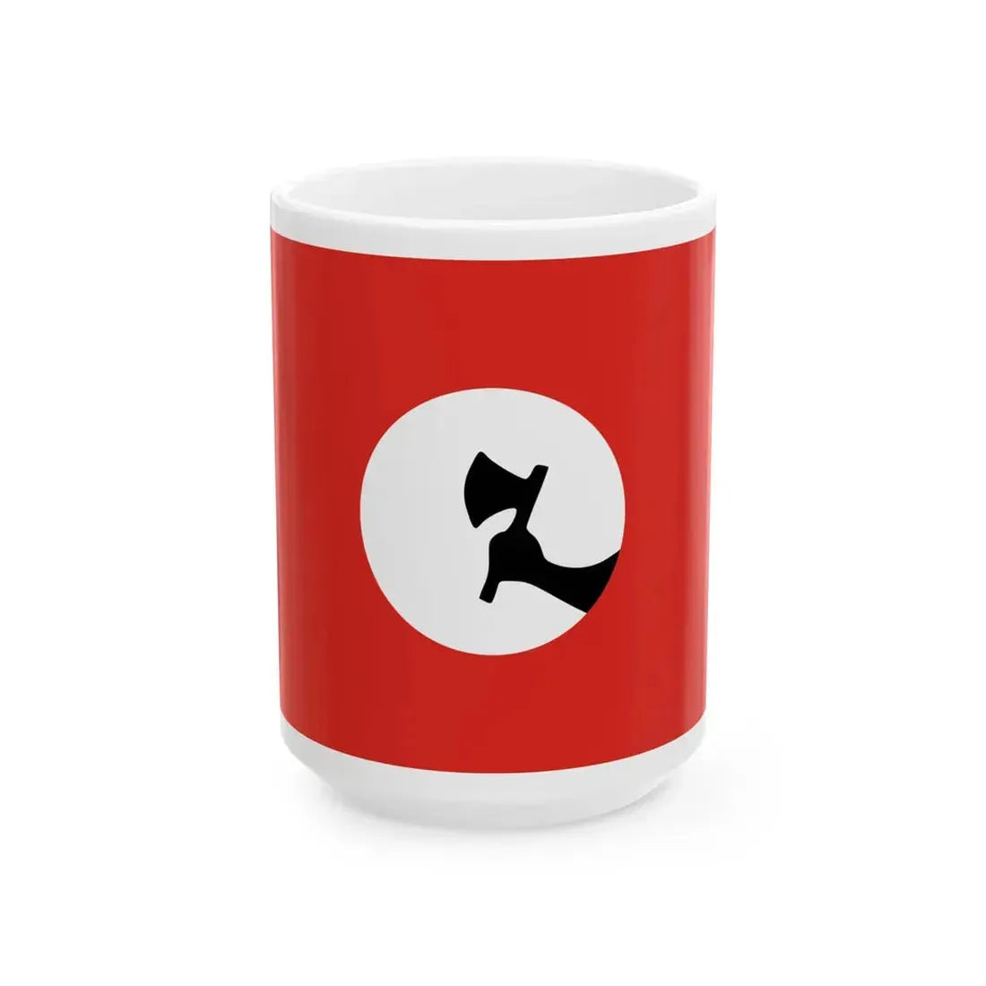 Flag of Sindhudesh (Pakistan) White Coffee Mug 15oz - Go Mug Yourself