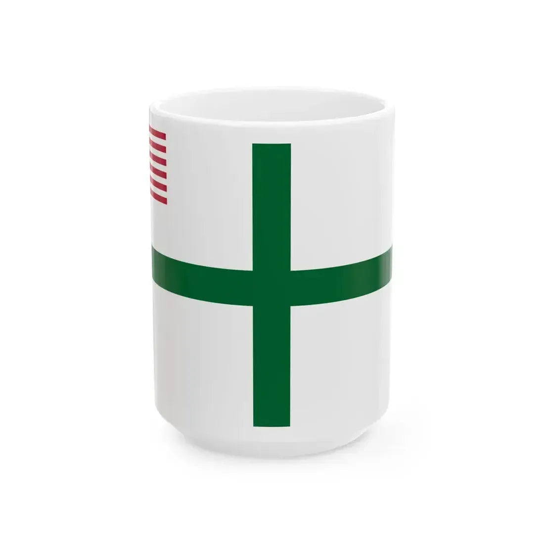 Flag of Sinoe County (Liberia) White Coffee Mug 15oz - Go Mug Yourself