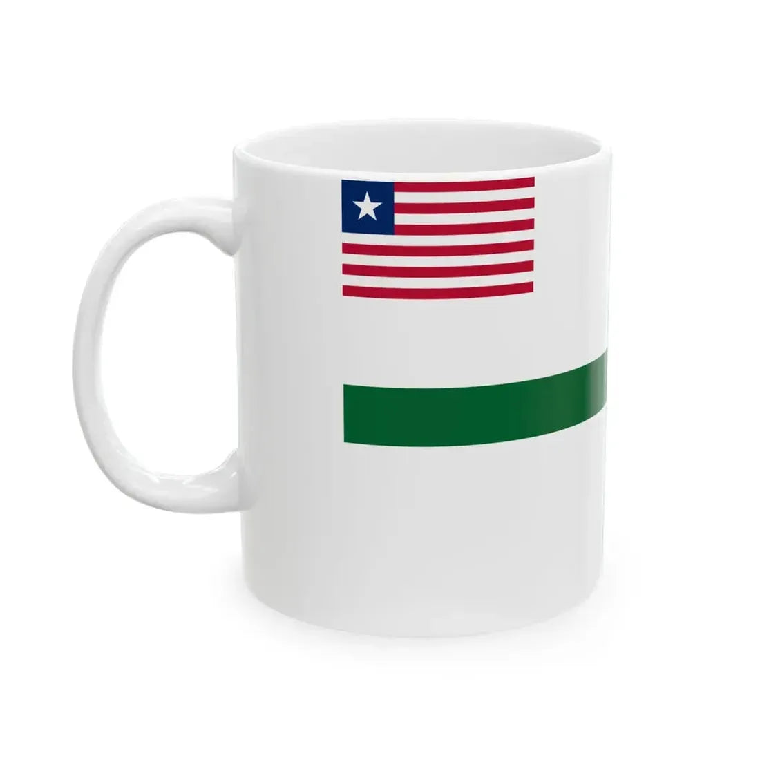 Flag of Sinoe County (Liberia) White Coffee Mug - Go Mug Yourself