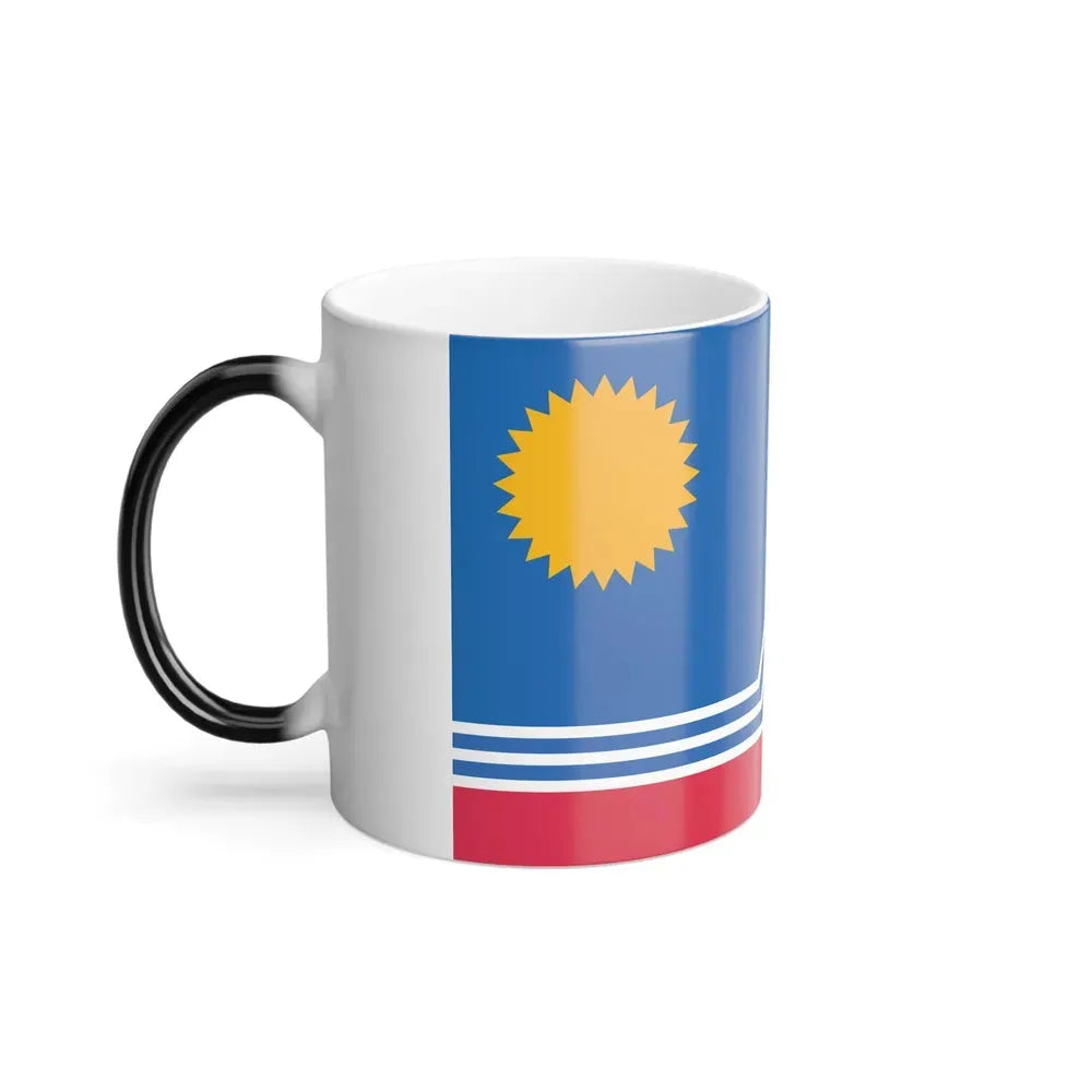 Flag of Sioux Falls, South Dakota - Color Changing Coffee Mug - Go Mug Yourself