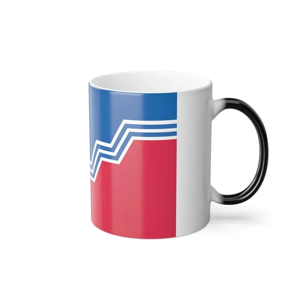 Flag of Sioux Falls, South Dakota - Color Changing Coffee Mug - Go Mug Yourself