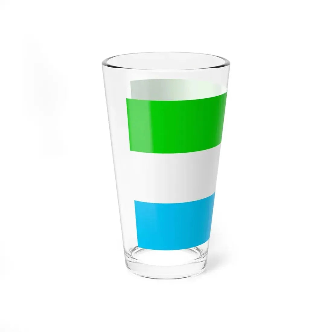 Flag of Sitabamba Peru (Peru) Pint Glass 16oz - Go Mug Yourself