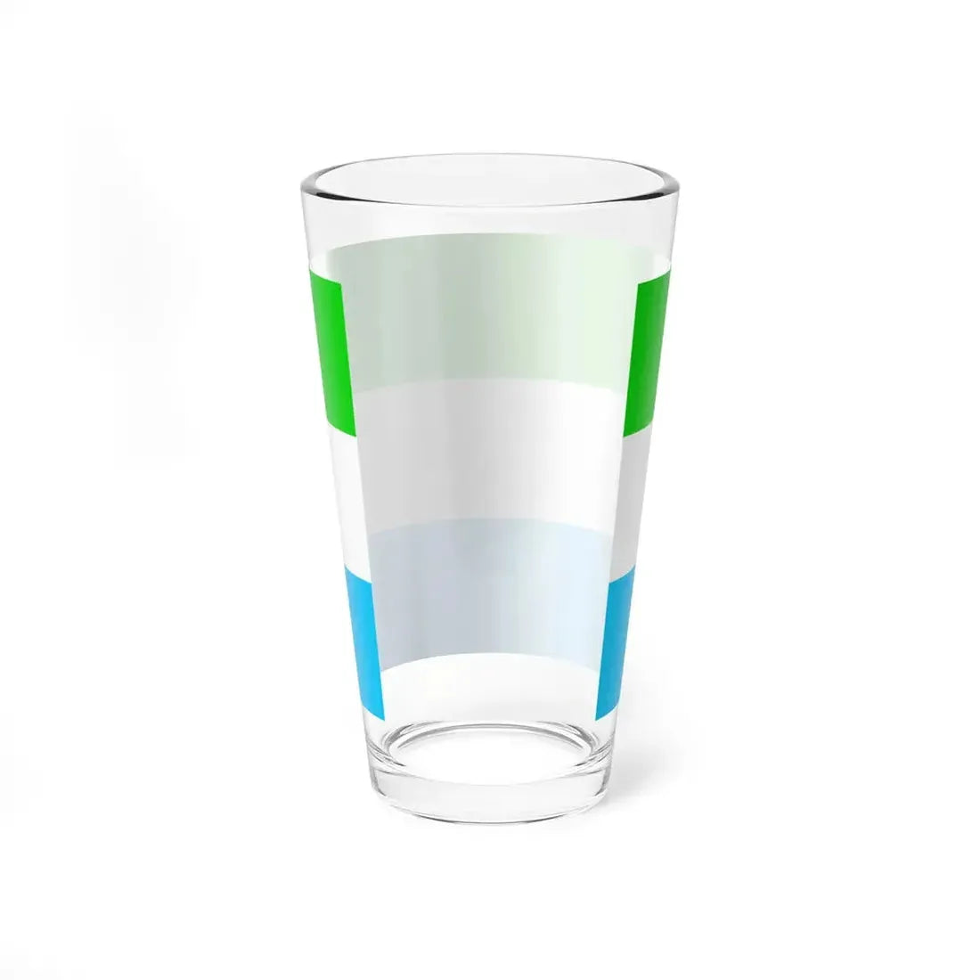 Flag of Sitabamba Peru (Peru) Pint Glass 16oz - Go Mug Yourself