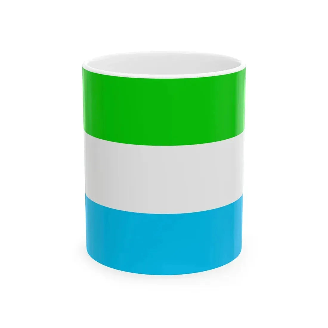 Flag of Sitabamba Peru (Peru) White Coffee Mug 11oz - Go Mug Yourself
