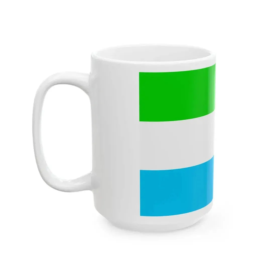 Flag of Sitabamba Peru (Peru) White Coffee Mug - Go Mug Yourself
