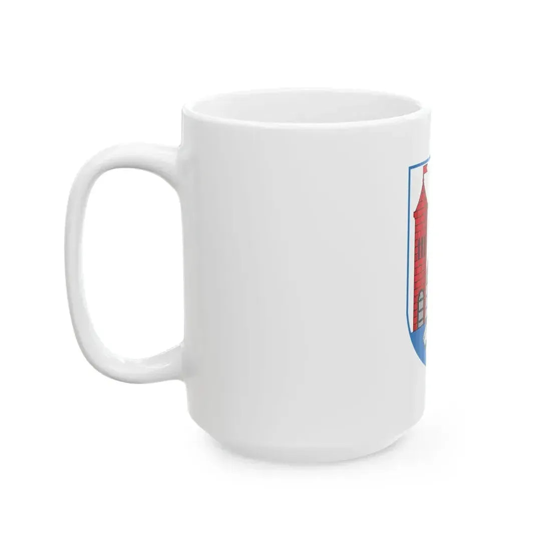 Flag of Skidal Belarus (Belarus) White Coffee Mug - Go Mug Yourself