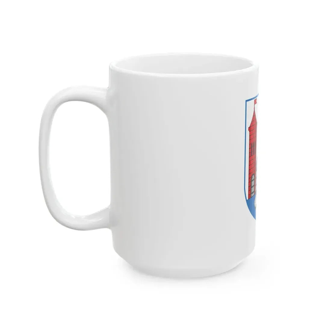 Flag of Skidal Belarus (Belarus) White Coffee Mug - Go Mug Yourself