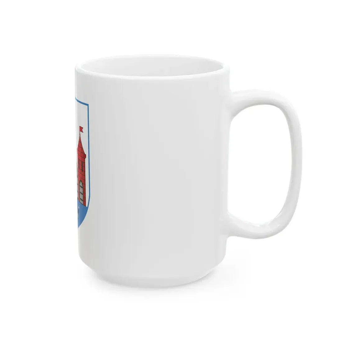 Flag of Skidal Belarus (Belarus) White Coffee Mug - Go Mug Yourself