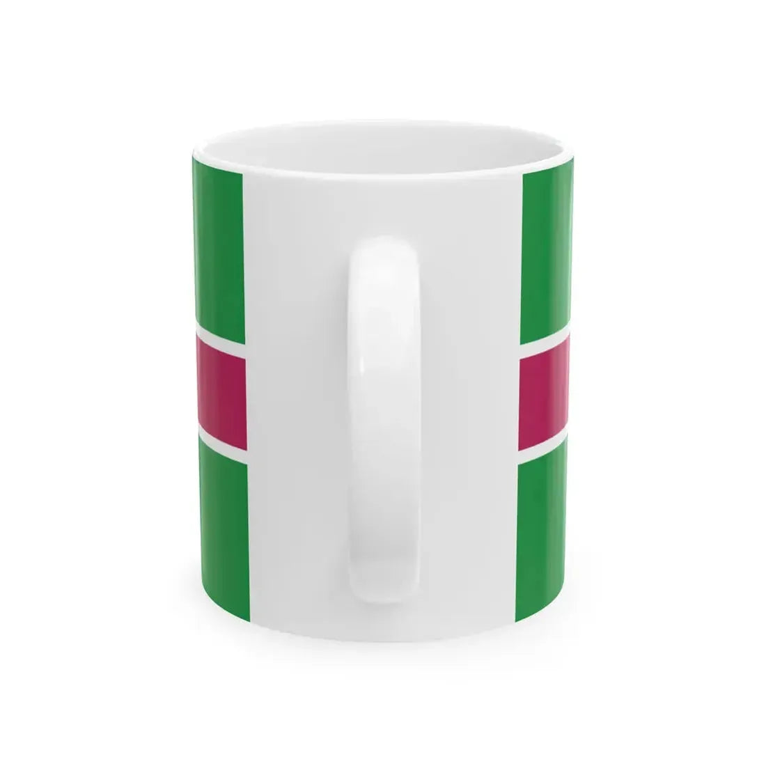 Flag of Skrunda (Latvia) White Coffee Mug - Go Mug Yourself