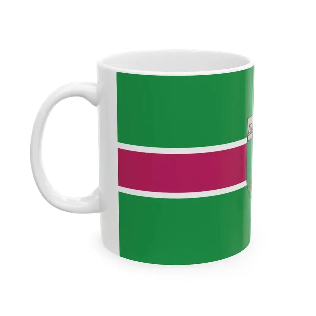 Flag of Skrunda (Latvia) White Coffee Mug - Go Mug Yourself