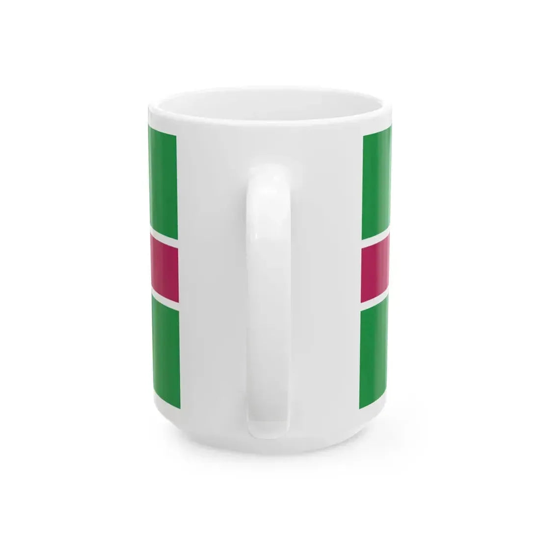 Flag of Skrunda (Latvia) White Coffee Mug - Go Mug Yourself