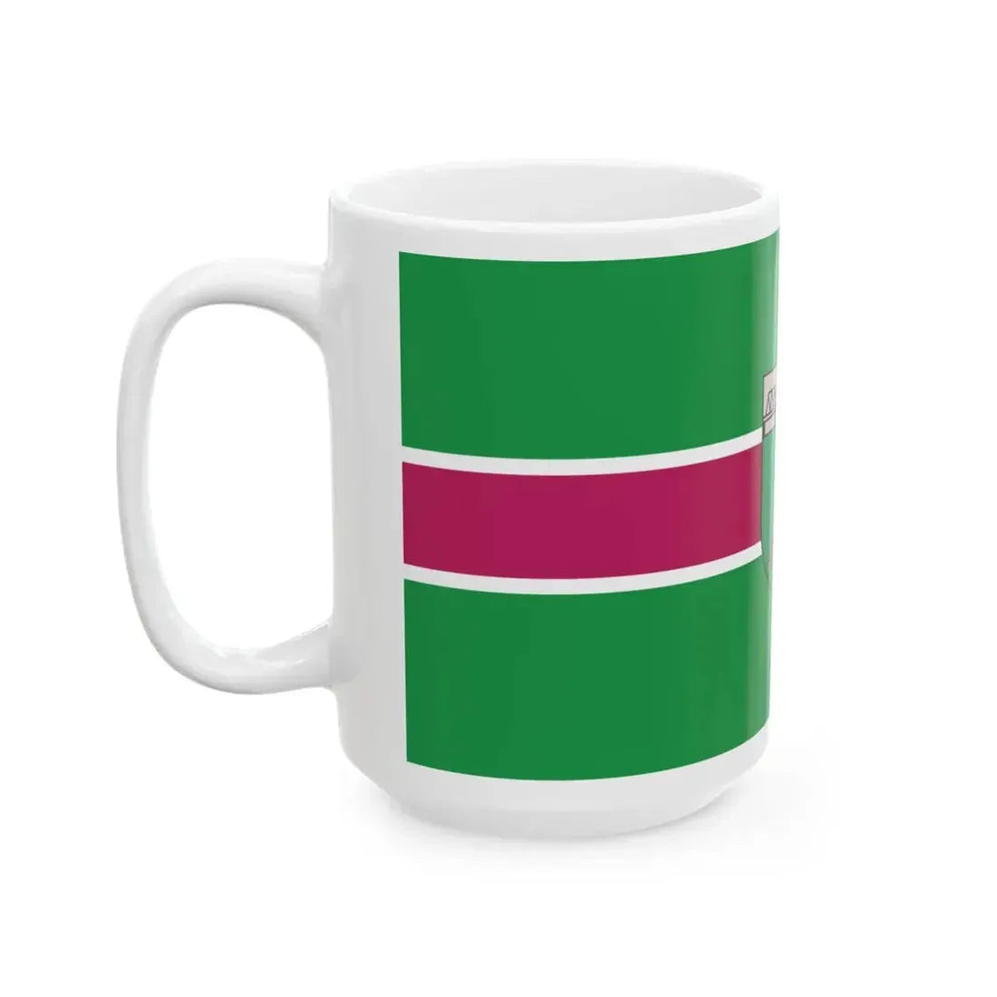 Flag of Skrunda (Latvia) White Coffee Mug - Go Mug Yourself