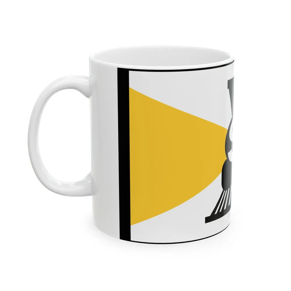 Flag of Slater Iowa (United States) White Coffee Mug - Go Mug Yourself