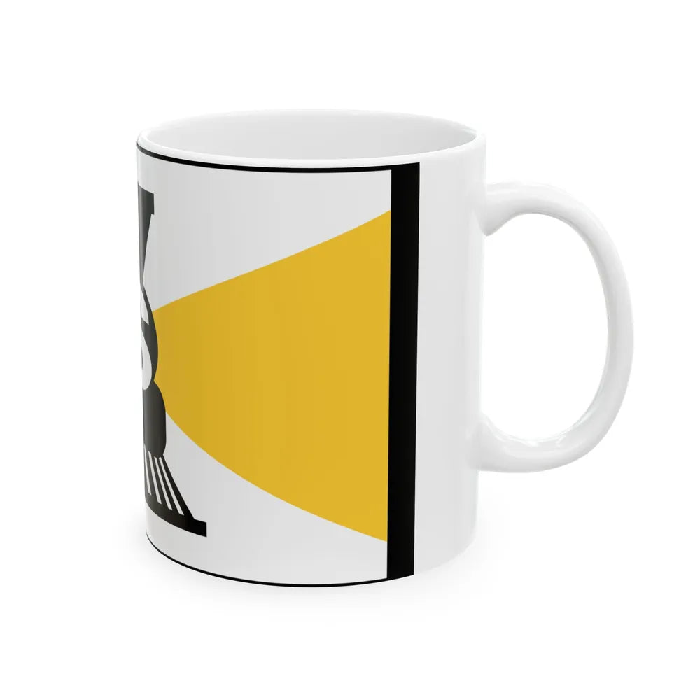 Flag of Slater Iowa (United States) White Coffee Mug - Go Mug Yourself