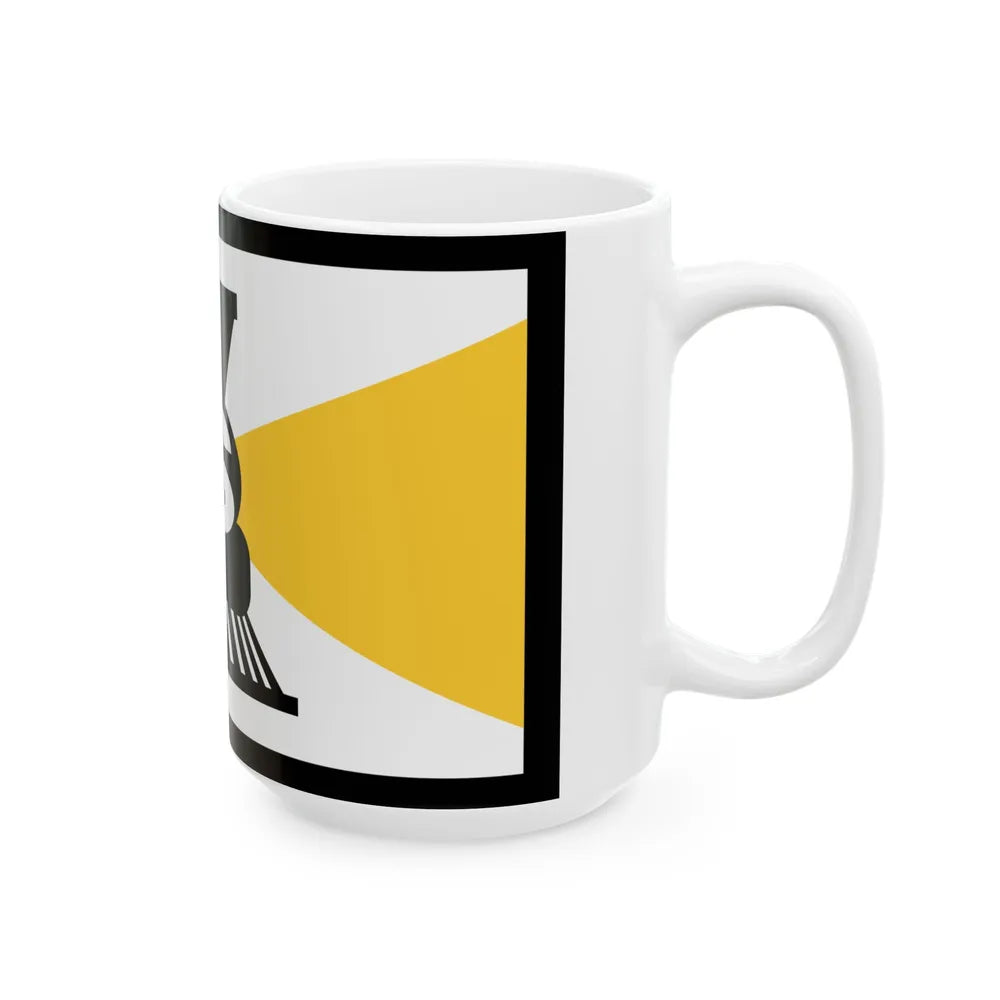 Flag of Slater Iowa (United States) White Coffee Mug - Go Mug Yourself