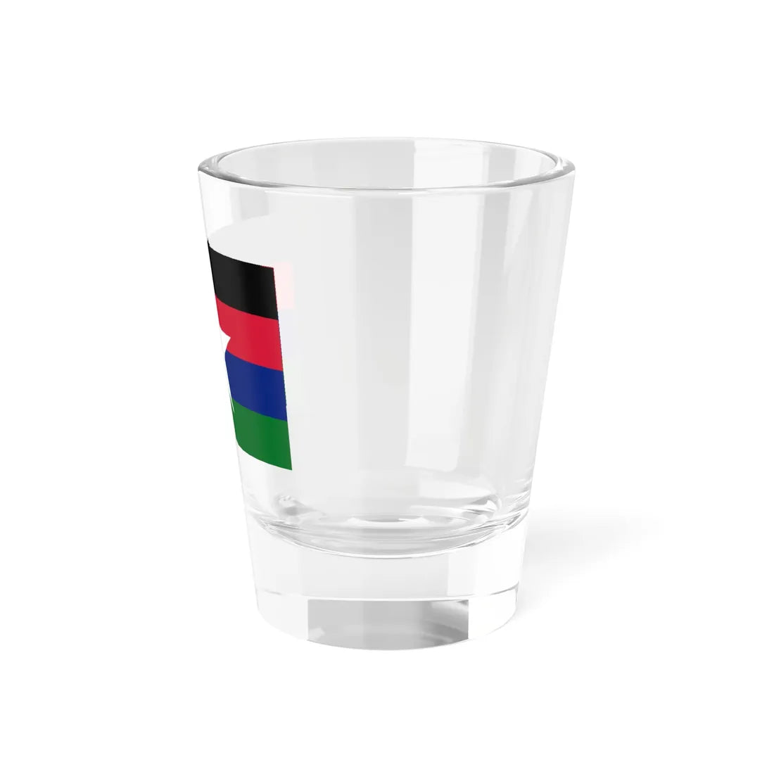 Flag of SLM al-Nur (Sudan) Shot Glass 1.5oz - Go Mug Yourself