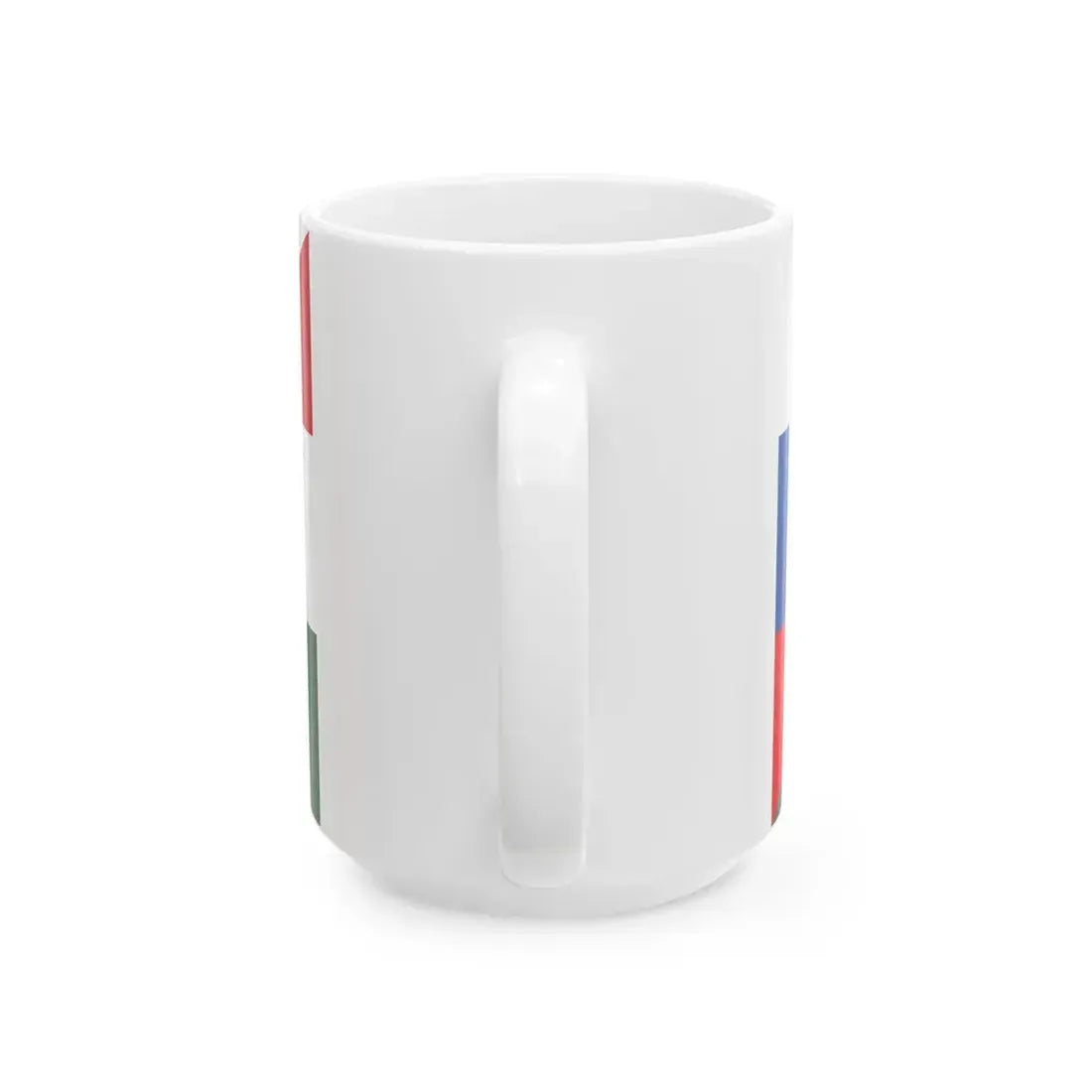 Flag of Slovakia and Hungary (Hungary) White Coffee Mug - Go Mug Yourself